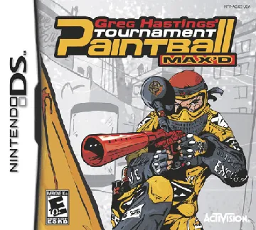 Greg Hastings' Tournament Paintball Max'd (USA) box cover front